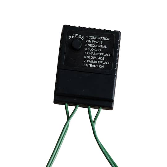 7ft. Pre-Lit Green Santa’s Hat Artificial Christmas Tree, Clear LED Lights
